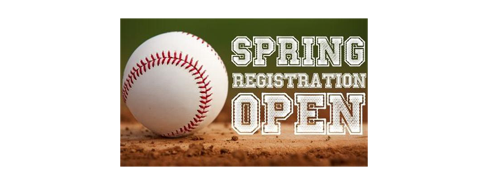 2022 Spring Baseball Registration 