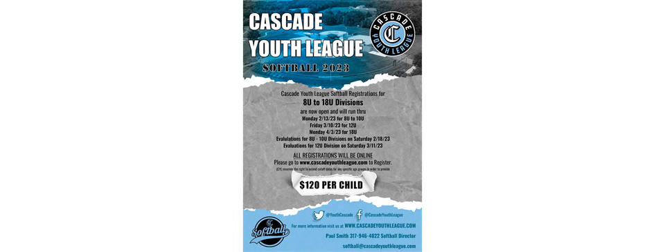 Softball Registrations 2023